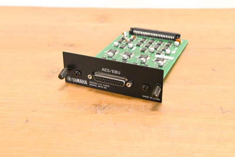 Yamaha MY8-AE 8-Channel AES/EBU Input/Output Card CG01Y3T image 1