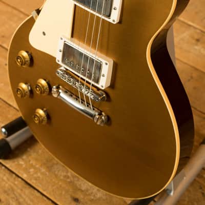 Gibson Custom 1957 Les Paul Goldtop Darkback Reissue | Double Gold - VOS *Left-Handed* image 6