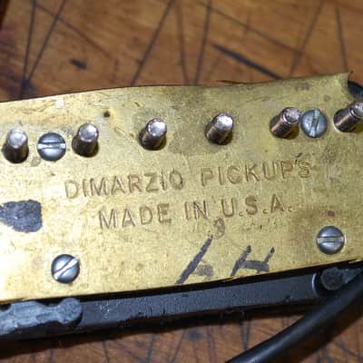 1975 DiMarzio Humbucker 4 LONG lead wires 5.42K Ohms Les Paul image 5