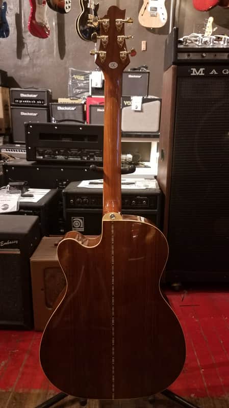 Samick OM-15CE Greg Bennett Design Acoustic Electric Guitar | Reverb