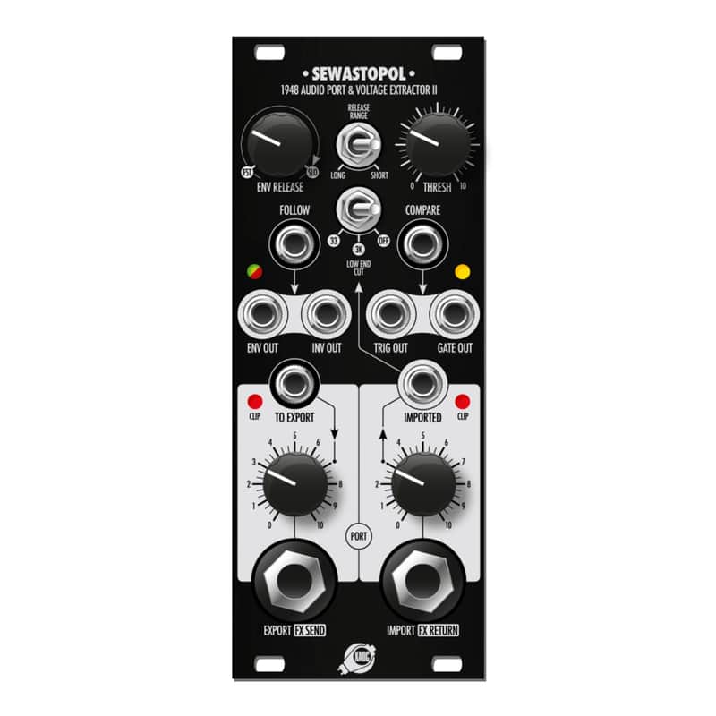 Xaoc Devices Sewastopol II Black Panel - Accessory for Modular Synthesizers image 1