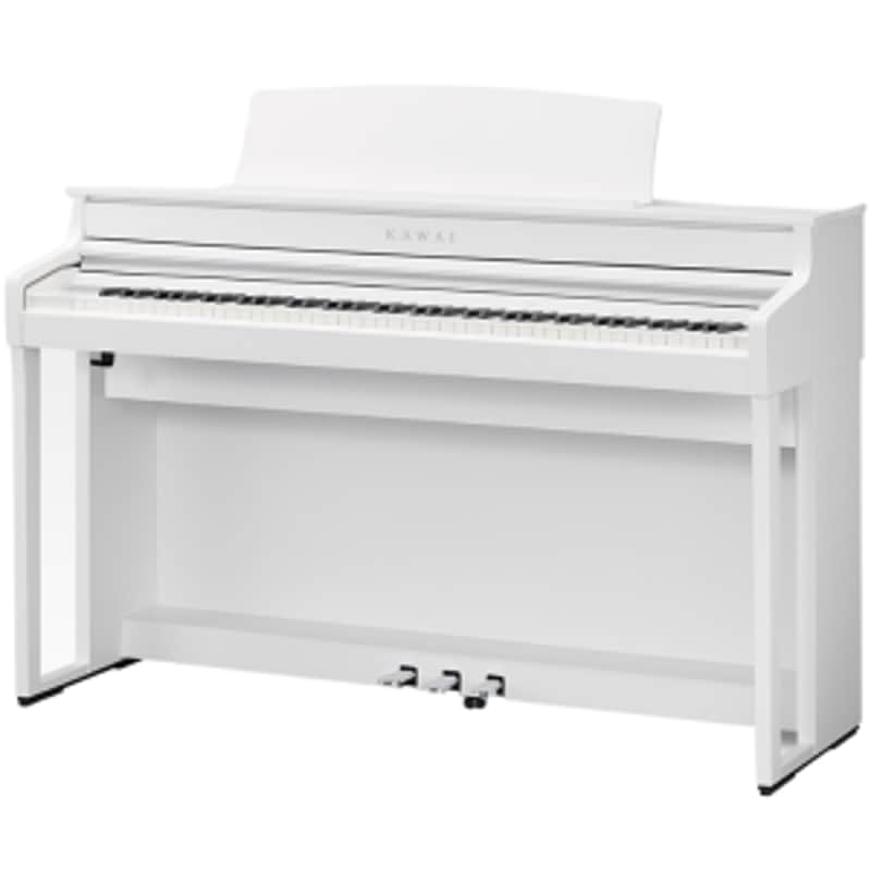 Kawai CA501 Digital Home Piano w/Bench Finish:Satin White image 1