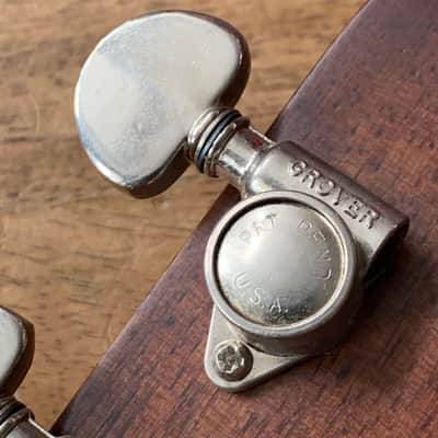Grover Tuners Nickel vintage Pat Pend Gibson Les Paul Jimmy Page USA bottle Historic image 1