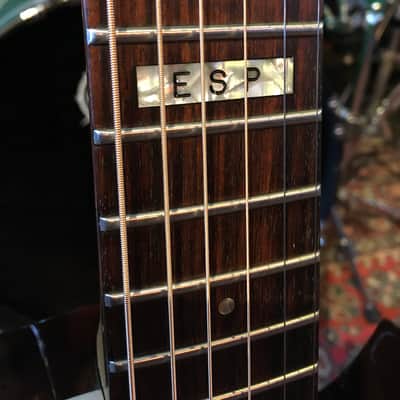Rare ESP Eclipse SA - TL-6 Style Blue Trans Flamed Maple Semi Hollow Made in Japan MIJ image 4