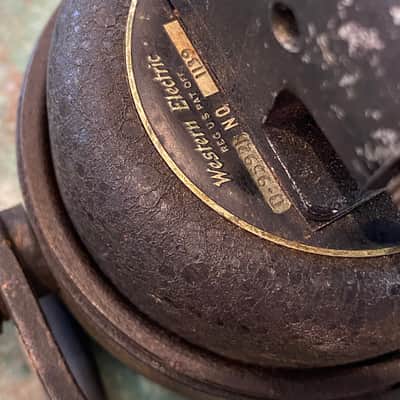 Western Electric D-95921 - 618A - SERVICED w/ XLR Connector - Sounds Amazing! - The First Ever Dynamic Microphone - 1930s image 7