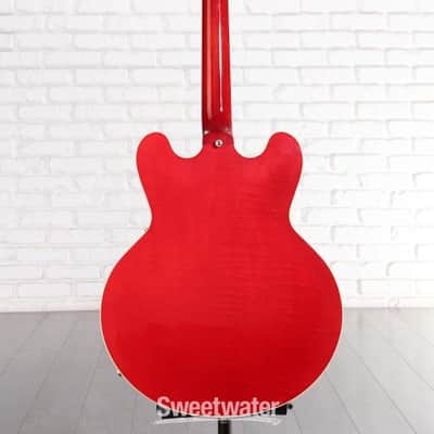 Heritage Standard II H-535 Semi-hollowbody Electric Guitar - Trans Cherry (H535StdIITChd2) image 5