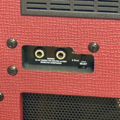 Vox AC30C2 2x12” Custom Limited Edition 2-Channel 30-Watt 2x12" Guitar Combo Classic Vintage Red image 9