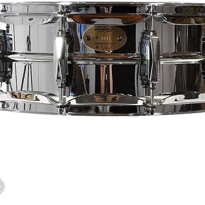 Ludwig Supraphonic Snare Drum Brass 14 x 5 in. (LB400B) image 4