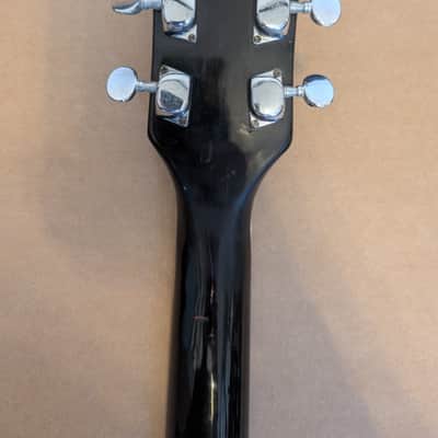 1970/80s Hondo II Single Cut LP Electric Guitar Black image 16