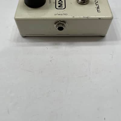 MXR Micro Amp Clean Boost Rare Vintage 1980 Block Logo Guitar Effect Pedal image 3