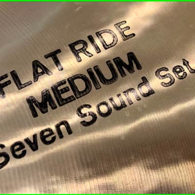 Paiste Formula 602 18" Flat Ride Medium Seven Sound Set 4 RARE 1970s MADE/FINISHED IN WEST GERMANY! 1732g image 12