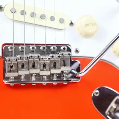 Squier by Fender SST-45 Fiesta Red(FRD) 1983 JV Serial FujiGen MIJ Stratocaster, SQ-4 Alnico PU image 9