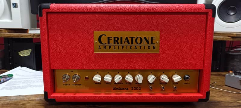 Ceriatone 2202h Custom red tolex image 1