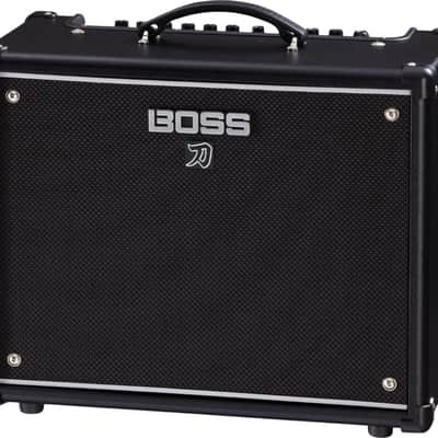 Boss Katana 50 Gen 3 Electric Guitar Combo Amplifier, 50W, Black image 1
