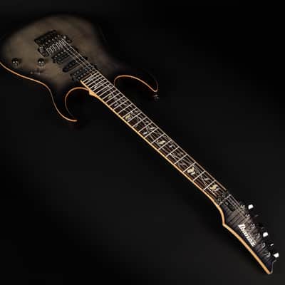 2020 Ibanez J. Custom RG8570Z-BRE with Ebony Fretboard - Black Rutile | Japan Custom Shop "AAA" Flame Top Tree of Life DiMarzio HSH Pickups Push/Pull Coil Split RG-8870 Upgrade | CoA OHSC image 7