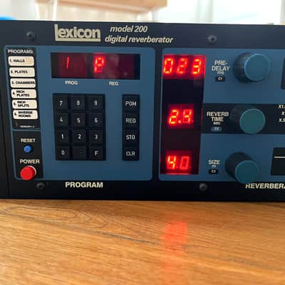 rare: Lexicon Model 200 Digital Reverberator image 3