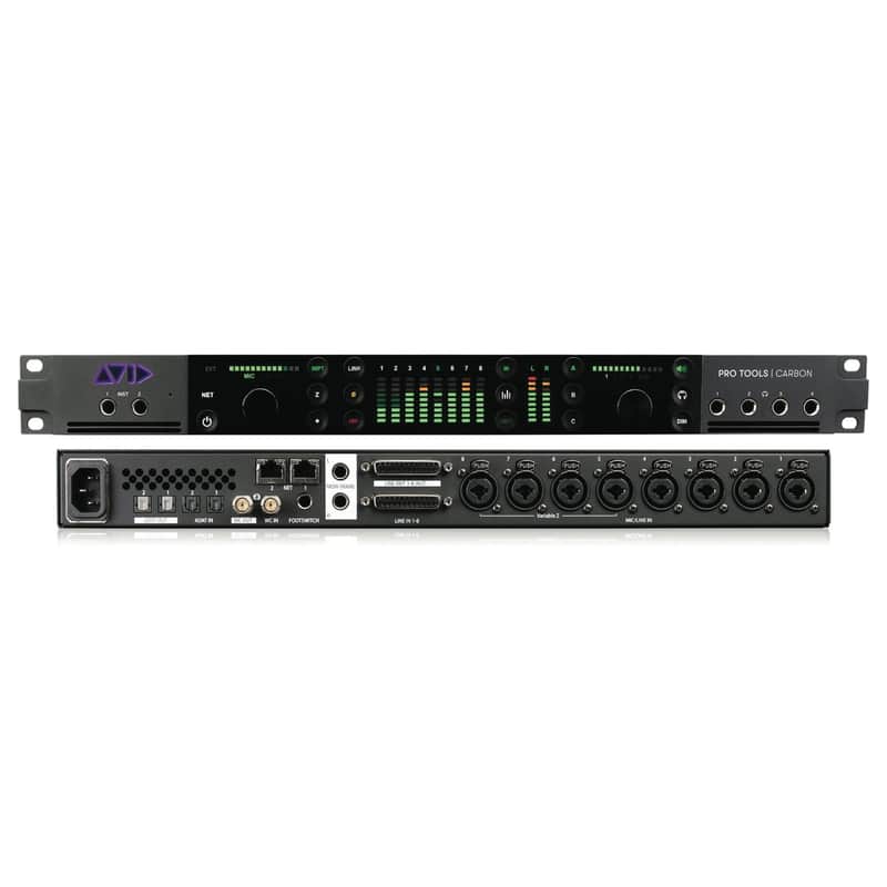 Avid Pro Tools Carbon Hybrid Audio Interface 2020 - Present - Black image 1