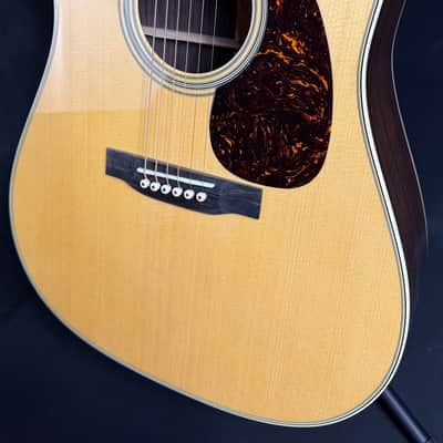 Martin D-28 (2025) Dreadnought Acoustic Guitar Gloss Natural Finish w/ Case image 4