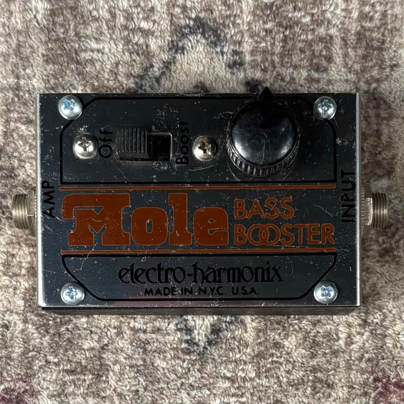 1980 Electro-Harmonix Mole Bass Booster Vintage Guitar Effect Unit! image 1