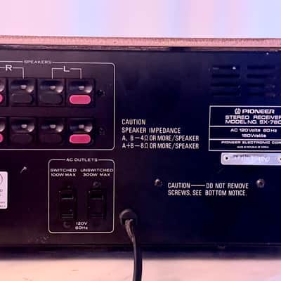 ✨ Pioneer SX-780 Vintage Stereo Receiver — Serviced • Partial Recap • Warm-White LED • New Wood Case • 3+ Hr Bench Tested image 17
