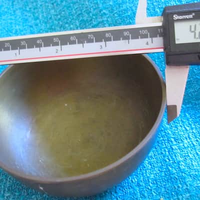 Japanese Rin Singing Bowl Cup Chime - Vintage image 3
