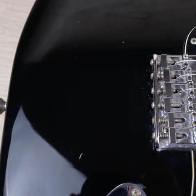 Fender Stratocaster Hardtail 1978 Black Vintage USA w/ Hard Case image 10