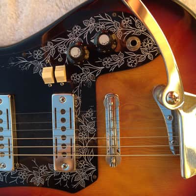 Teisco ET-200 (Tulip) 1960's Sunburst image 4