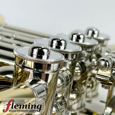 Yamaha YHR-671D Professional Double French Horn with Detachable Bell - Lacquered Brass image 9