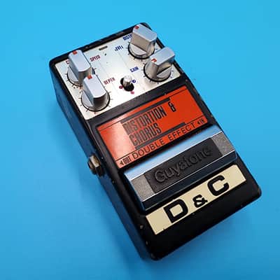 Rare 80s Guyatone PS-017 Distortion & Chorus Double Guitar Effect Pedal MIJ Bass image 8