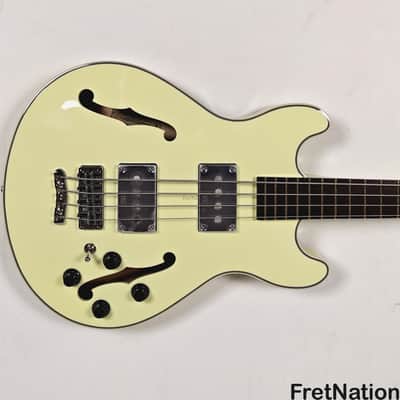Warwick RockBass Star Bass 4-String Bass Solid Creme White 32" Scale 8.34lbs #569789-25 image 3