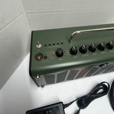 Yamaha THR10X 10 Watt Desk Top Mini Guitar Amplifier High Gain METAL THR 10X Amp Portable Modeling Combo Amp EVH D 2 x 3" Stereo Digital Speakers 2013 - 2018 Camouflage Green Hi-Gain Steel Panther Approved. image 6