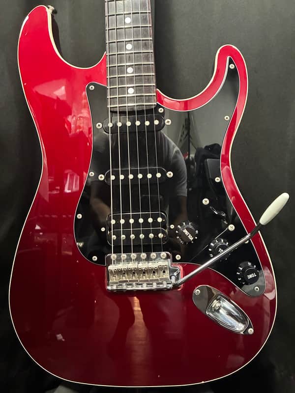 Fender AST Aerodyne Stratocaster MIJ (Made In Japan) 2004 - 2017 - Old Candy Apple Red Metallic