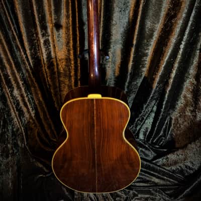 Guild F30 Rosewood Sunburst with F50 appointments Ultra Rare Bear Claw top Vintage Westerly Acoustic image 11