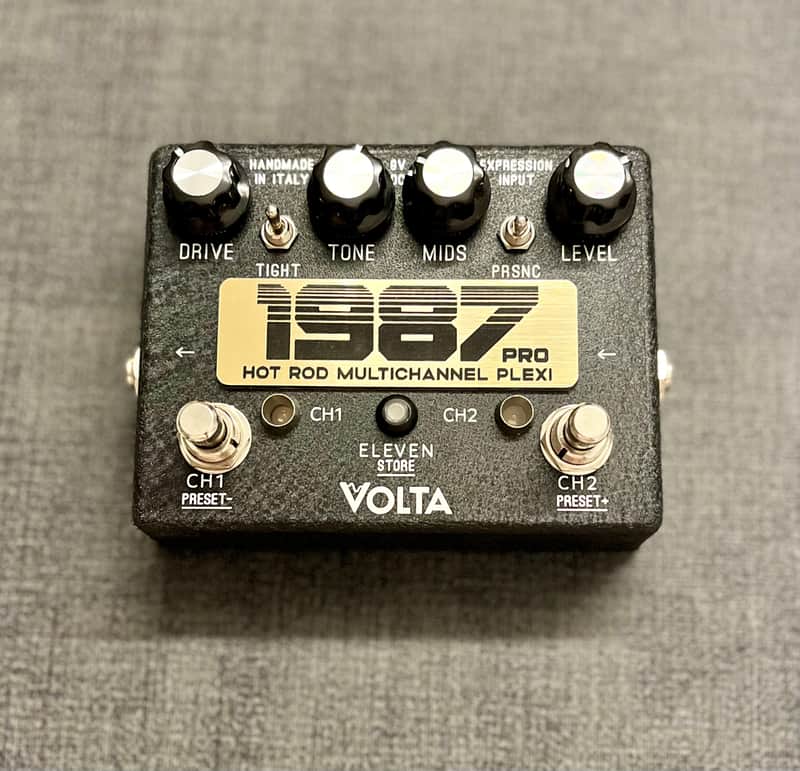 Volta Custom 1987 Hot Rod Multichannel Plexi PRO 2023 - Black