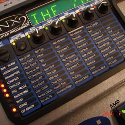 Digitech GNX 2 Guitar Effects Multiffects Floor Unit NICE! image 9