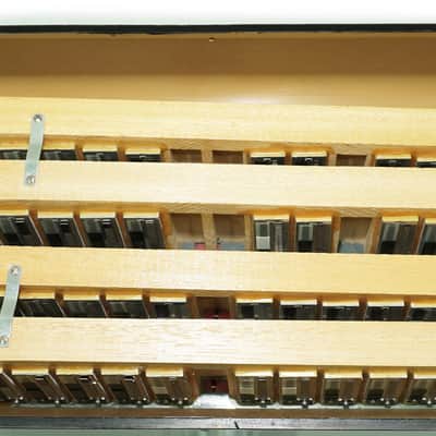 Hohner Favorit IV P Vintage Piano Accordion made in Germany, Original Keyboard Accordian, incl. Straps and Hard Case, 2659 image 10
