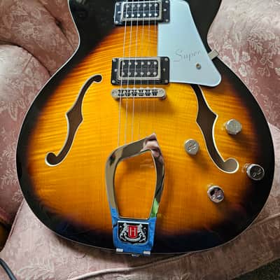 Hagstrom Viking Super Sunburst image 5