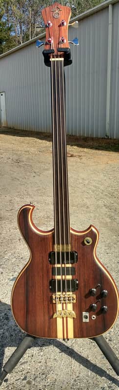 Alembic Series 1 fretless 1981 Series 1 Fretless Rosewood 1981 Rosewood image 1