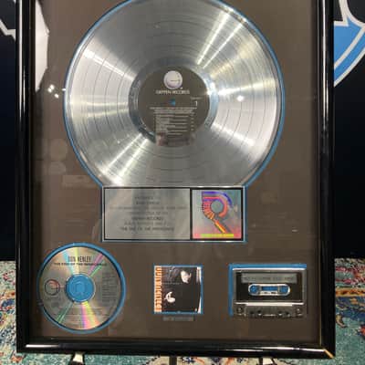 Stan Lynch Don Henley, RIAA, The End of Innocence, Multi-Platinum Record (#2) image 2