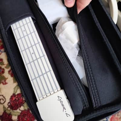 Enya Cyber-G  2026 - Smart Electric Guitar - White - Open Box image 14
