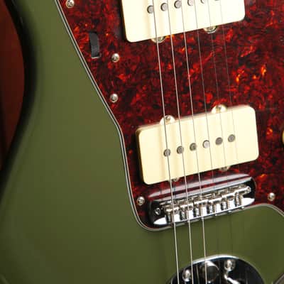 Fender Limited Edition Vintera II '50s Jazzmaster Olive Electric Guitar image 5