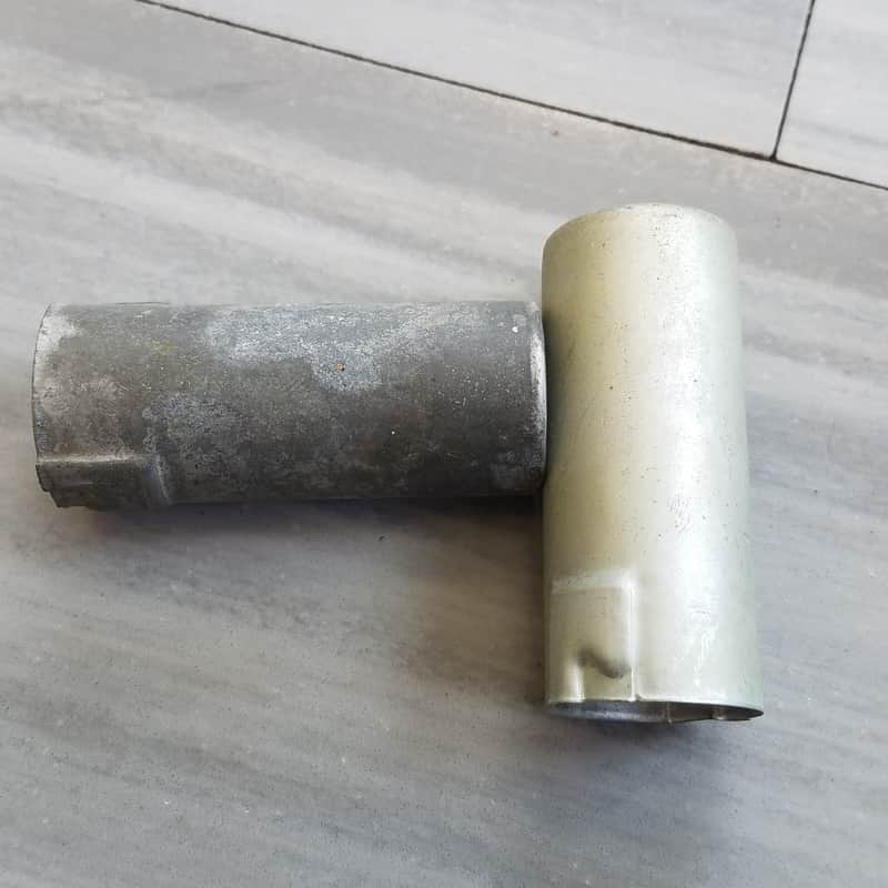 Cinch Pair (2) Tube Shields EL84 9-pin J-Slot J62-139 Vintage Vacuum 1950s-1960s image 1
