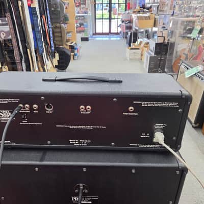 PRS Harmonic Generator 70 watt Head and 4x12 Cabinet 1990s - Black image 10