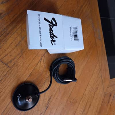 Fender 099-4049-000 1/4" Single Button Footswitch - 12' 2010s - Black image 2