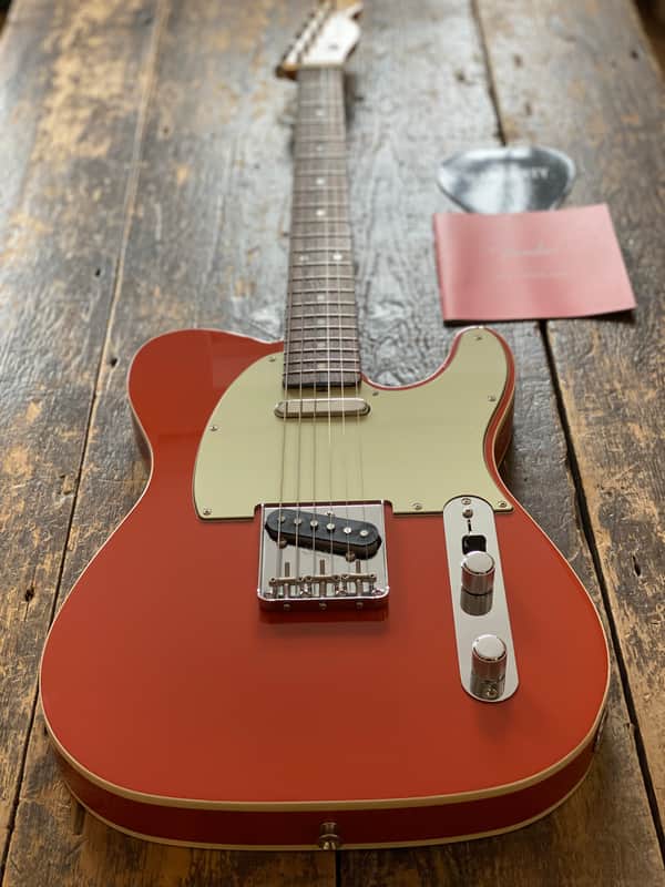 Fender Limited Edition Japanese Domestic Only FSR 1960's Fully Bound Custom Telecaster Fiesta Red MIJ Japan