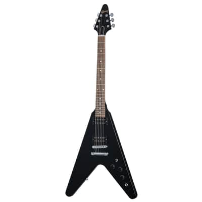 Gibson 80s Flying V Electric Guitar - Ebony image 1