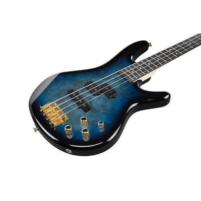 Ibanez GSR200PC-TMU Soundgear Gio - Transparent Marine Burst image 3