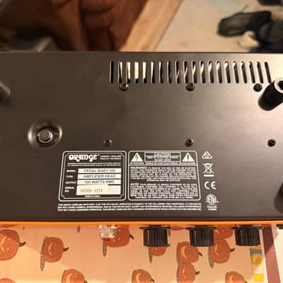 Orange Pedal Baby 100 100-Watt Power Amplifier 2019 - Present - Orange image 3