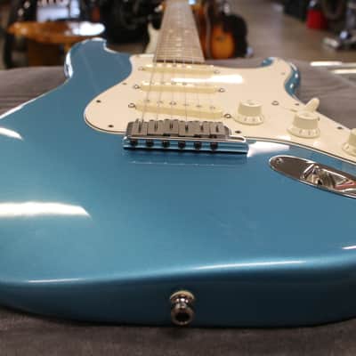 Fender 1996 - 50th Anniversary American Stratocaster - Painted Headstock LP Blue image 14