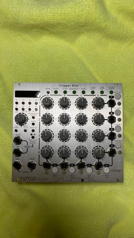 Tiptop Audio Trigger Riot Sequencer 2010s - Silver image 1